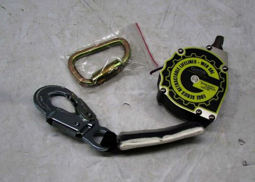 Guadian fall protection 11ft web retractable with carabiner 10900 for sale