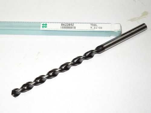 Osg 9.2mm 0.3622&#034; wxl fast spiral taper long length twist drill cobalt 8622892 for sale