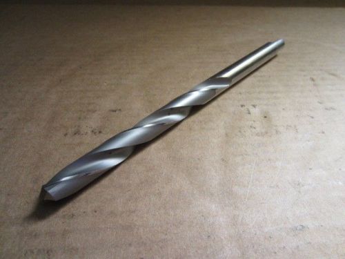 Used Precision Twist Drill Carbide Tipped Taper Length Drill Bit 31/64&#034; Straight