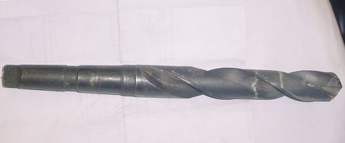 Twist drill 1-3/8&#034; taper shank bit,15&#034; oal, hs, morse #4 high speed drilling for sale