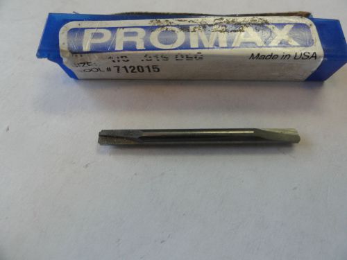Promax .015&#034; Radius Carbide Corner Rounding End Mill, 137-00820