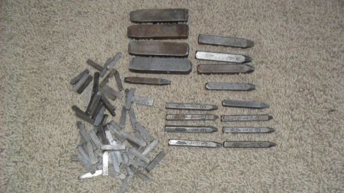 ~*Vintage 87 Piece Collection Of Various Cadillac &amp; Thor Metal Punches~Nice*~