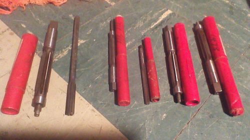 LOT OF 7 CLEVELAND EXPANSION HAND REAMERS