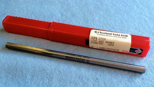 New cleveland twist drill 4001 reamer .2890 diameter edp #27220 for sale