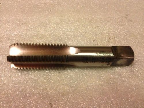 Sossner Tap 1-1/4&#034;-7, UNC, 4 Flute, HSS, Bottoming Hand Tap GH4 H4 Limit OSG