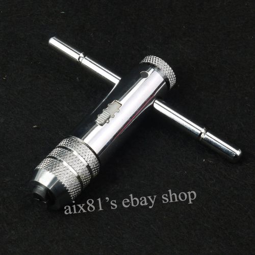 3mm-8mm 7/64 - 5/16&#034; t-type reversible ratchet tap wrench tapping threading tool for sale