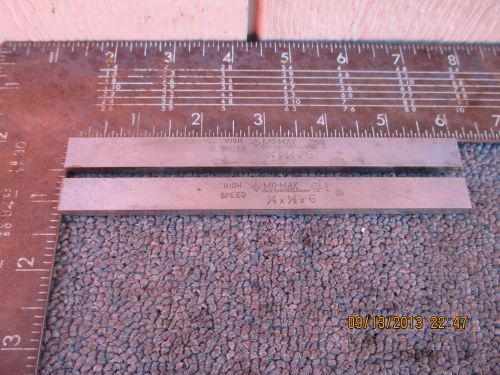 2 1/4&#034; x 1/2&#034; x 6&#034; cleveland mo-max high speed lathe turning bits machinist tool for sale