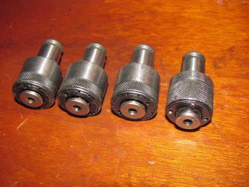 SET OF 4 BILZ WES 0 B TORQUE CONTROL TAPPING ADAPTER&#039;S FOR #8 TAPS