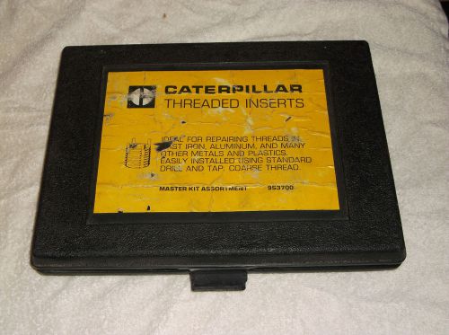 Caterpillar threaded insert master kit 9s3700 course thread #10 thru 1 1/2 inch for sale