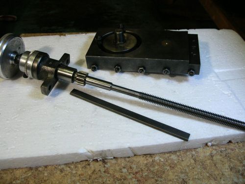 CLAUSING 10&#034; LATHE CROSS SLIDE PARTS