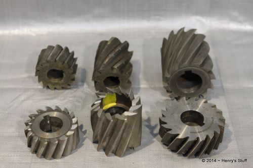 Shell Milling Cutters - 6 Pieces - HS Exclusive Collection - SKU2027