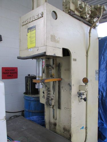 Schuler 12 ton gap frame hydraulic press for sale