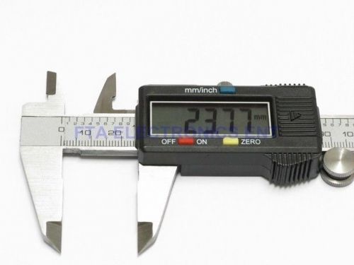 Digital Caliper Vernier Micrometer Measuring Tool with 11mm LCD Shop Engineering