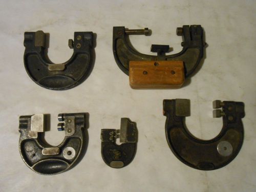 LOT OF 5 VINTAGE SNAP GAUGES TO COLLECT,STANDARD,QUALITY,PRATT&amp;WHITNEY MADE