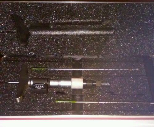 1-3inch starrett depth micrometer for sale