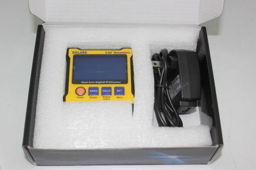 High accuracy Dual/signal axis DXL360 Digital Protractor Inclinometer Level Box