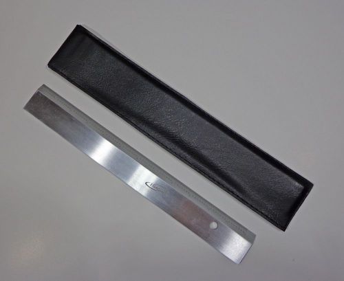 New 12&#034; iGaging Premium Precision Hardened Steel Straight Edge with Beveled Edge