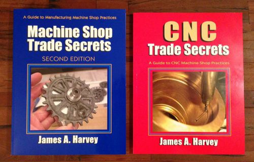 Combo: cnc trade secrets &amp; machine shop trade secrets by james harvey for sale