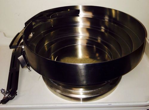 16-17&#034; vibratory bowl x 7&#034; deep 316ss from pharma 2 avail same configuration for sale
