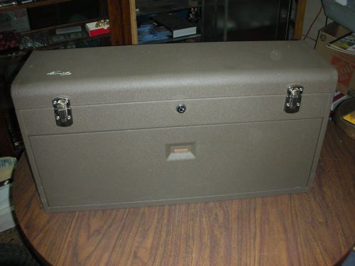 Kennedy 526 Metal Machinist Tool Chest Box EXCELLENT CONDITION (NO KEY)