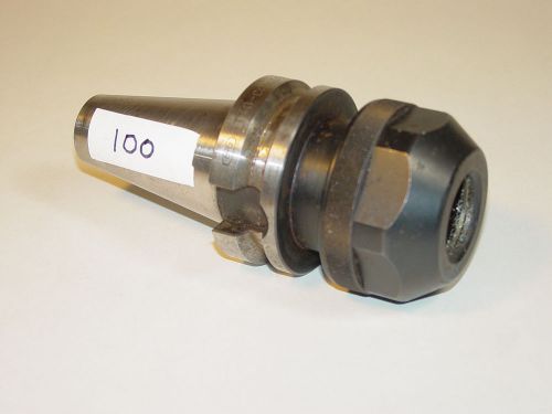Tool holder bt40 tg100 collet chuck used, good for sale