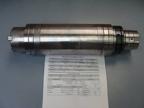 STAMA SPINDLE 6136320004 WITH CERTIFICATION REPORT