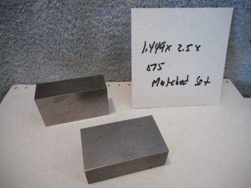 Machinists  12/3b buy now goody bag # 3 -- pair 1.5 x 2.5 x .875 set up blocks for sale