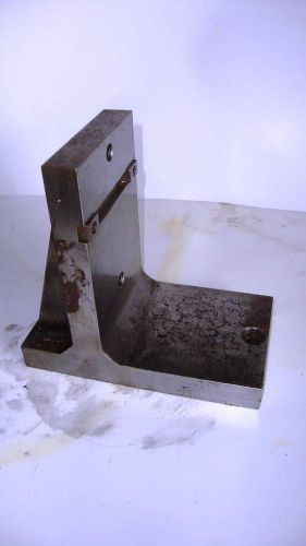Precision ground angle plate 8 x 8 90 deg mounting fixture right angle with slot for sale