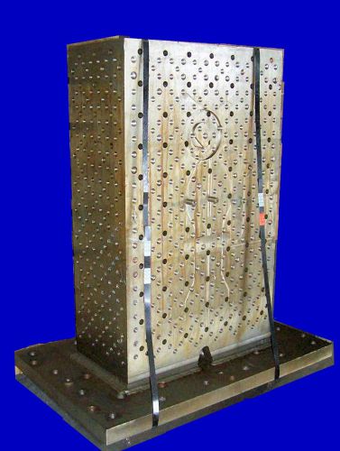 CNC Workholding Steel Tombstone 18&#034; Wide x 32&#034; High