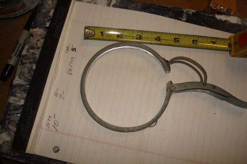 Dust collection etc flanged 4&#034; pipe clamps  a for sale