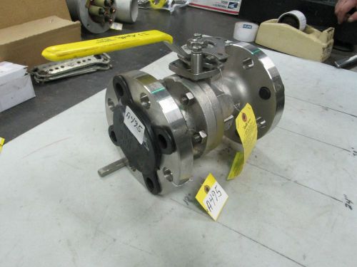 Apollo s/s ball valve #87a70957 2.5&#034; 300# flg cf8m s/s w/locking handle (new) for sale