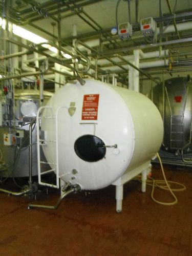 750 Gallon St Regis CP (Creamery Package) Tank w/ Horizontal Processor