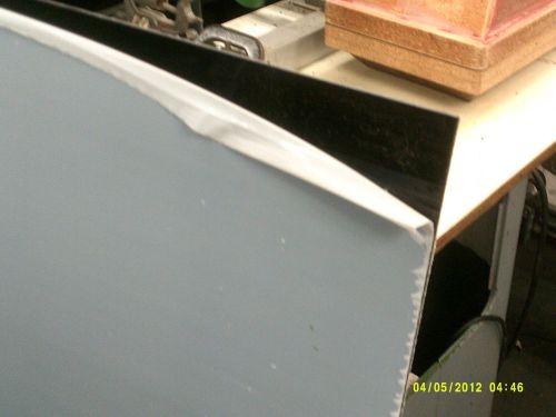 2&#039; x 4&#039; x 1/8&#034; Black Polycarbonate Lexan sheet New