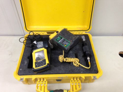 Used McElroy Pipe Fusion Machine Data Logger w/ Pelican Case DL4501 Trimble