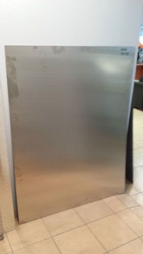 Stainless steel 14 ga 42&#039;&#039; x 54&#039;&#039; with pvc for sale