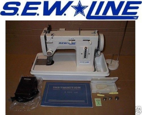 Sewline new 146-7  zig zag  &amp;  straight stitch  extras  package  sewing machine for sale