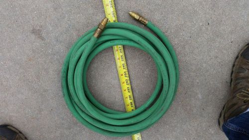 Parker brand argon hose mig/tig flowmeter 1/4&#034; 25&#039; 9/16&#034; fitting, inert gas hose for sale