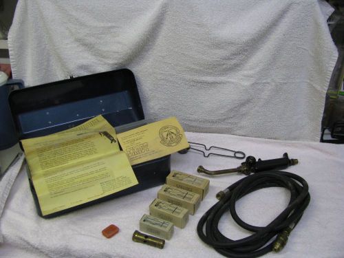 Vintage propane torch kit (epkc-t) made by exact torches for sale