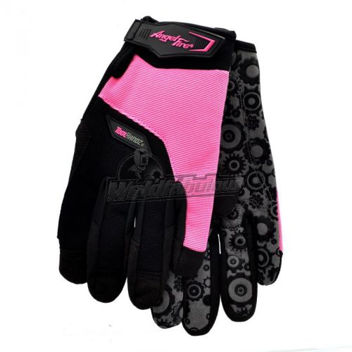Revco GX103-MD AngleFire Syn. Leather w/Spandex Women&#039;s Mechanic&#039;s Gloves,Medium
