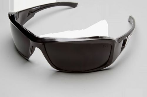 Edge XB116 Wolf Peak Brazeau Safety/SunGlasses, Black/Smoke Lens