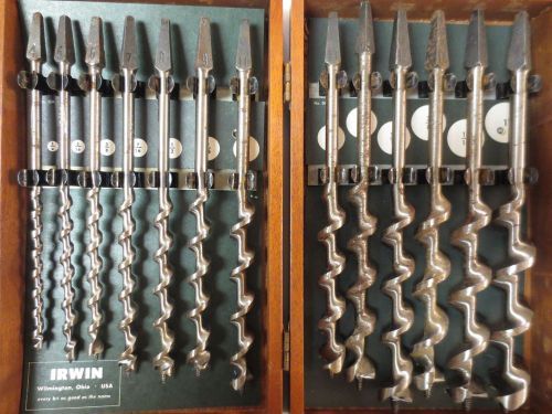 Irwin auger drill bits for sale