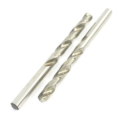 2 pcs 7.4mm high speed steel straight shank spiral twist drill bit for sale