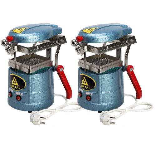2pcs dental vacuum forming molding machine thermoforming dental lab equipment for sale