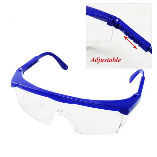New Dental Protective Eye Goggles Safety Glasses Blue Frame