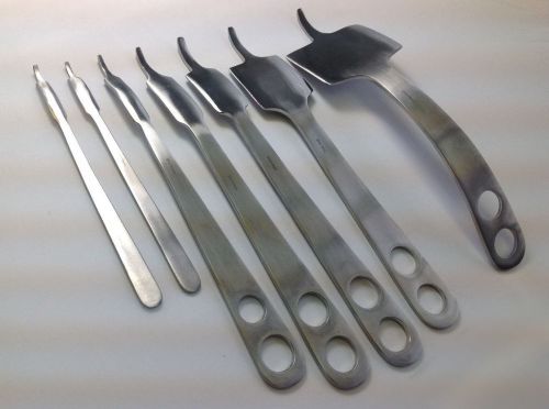 One Each Set of 7 Pieces Hohmann Retractor With Ring Handle