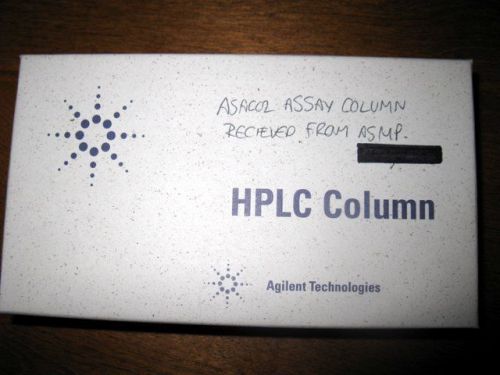 HPLC Column, Agilent, ZORBAX, SB-C18 Rapid Resolution Cartridge, 4.6X30mm 3.5um