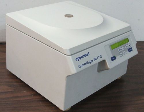 EPPENDORF MICRO CENTRIFUGE 5417C BENCH TOP MICROCENTRIFUGE + ROTOR ASSY – TESTED
