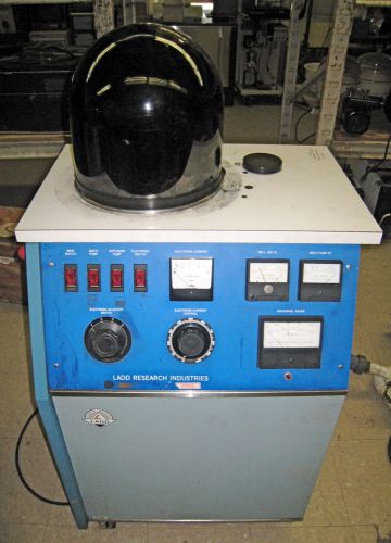 LADD Classic Floor Model Evaporator w/ diffusion pump &amp; Carbon Evaporation Unit