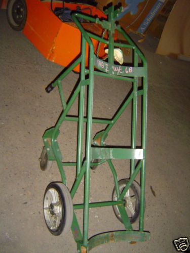 Cylinder cart for liquid oxygen nitrogen c02 tank.  i bought it new,barely used. for sale