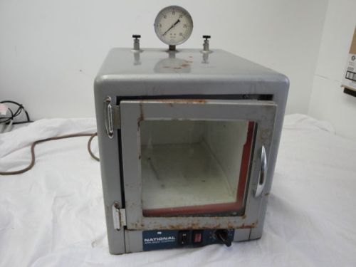 5830 NATIONAL APPLIANCE VACUUM OVEN. TESTED WORKING NAPCO. SCHOOL REPLACED